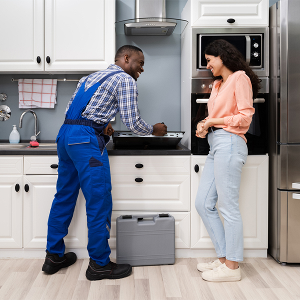 what kind of warranty do you offer on your cooktop repair services in Riga MI